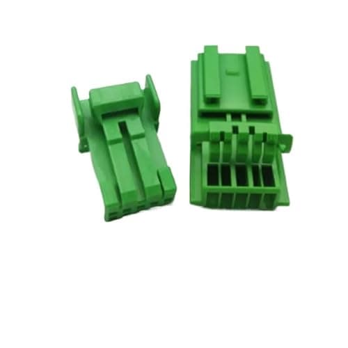 Car Connector Female Car Plug Electrical Green 5 Pin Auto Connector IL-AG5-5S-S3C1 IL-AG5-5P-S3C1 for(10pcs Male)