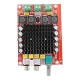 Mobestech High-Power Audio Amplifier Board Tda7498 Digital Stereo Amplifier Module 2x100w Dual Channel Power Amp Module with Quick Installation for Cars and Vehicles