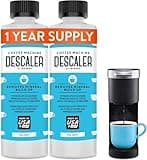 Descaler (2 Pack, 2 Uses Per Bottle) - Made in the USA - Universal Descaling Solution for Keurig, Nespresso, Delonghi and All Single Use Coffee and Espresso Machines
