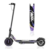 Electric Scooter, 19 MPH & 15 Miles Range, 350W Motor, 8.5" Solid Tires, Lightwight Foldable E Scooter for Adults & Teens, with App Control, Curise Control, Dual Braking
