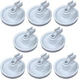 154174501A 8 Pack Dishwasher Lower Rack Roller Wheel for Frigidaire