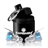Eargasm High Fidelity Blue Earplugs for Concerts, Festivals, Musicians, DJs, Night-Life, Motorcycle Hearing Protection - Reusable Ear Plugs for High Fidelity Noise Reduction up to 21 dB