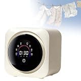 Smart Washer Dryer Combo, Energy-Efficient Washing Machine, 65℃ Hot Air Drying, Quick Wash & Dry in 1h, Soft Dehydration, Touch Panel, Space-Saving Design, For Balcony, Bathroom(Wallmount)