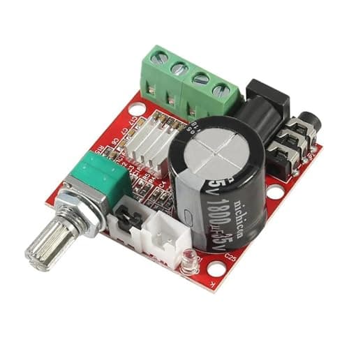 VAIGAI 2x10W Dual-Channel HiFi Fever 2.0 Digital M-NI Power Amplifier Board PAM8610 Fit Compatible Computer A-dio