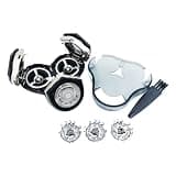 Compatible For Philips RQ1250 /1260/1275 /1280/1290 /1250CC /1260CC /1280CC 1050 1060 1090 Razor,RQ12 Replacement Shaver Heads
