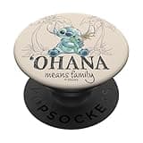 Disney Lilo & Stitch Ohana Means Family Sketch Logo PopSockets Adhesive PopGrip