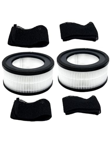 Oxyvera 2-Pack Replacement Filters Compatible with TruSens Z-1000 Air Purifier | Model AFH-Z1000-01 | 360° HEPA-Style Filter with Activated Carbon for Dust, Pollen, Pet Dander, Smoke Odors
