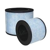 AP100 Replacement Filter For Air Purifier, Compatible For Instant, H13 4-Stage Filtration Activated Carbon Captures Pet Dander(2 Pcs)