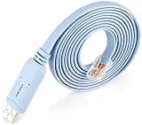 OIKWAN Console Cable USB to RJ45, USB Cable Compatible with Routers/Switch/Windows 7, 8,10,11 (10ft)
