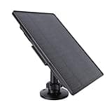 Denash 6W Trail Camera Solar Panel 6000mAh Battery IP65 Outdoor Camera Solar Charger Kit for Security Universal DC 2A Output