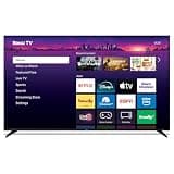 Roku Smart TV 65" Pro Series 4K QLED RokuTV w/ Backlit Roku Voice Remote Pro, Dolby Vision IQ, 120Hz - Sports, Gaming - 65R8B5 (Renewed)