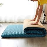 Japanese Floor Mattress, Thick Tatami Futon Mattress, Soft Mattress, Foldable and Roll-up, Portable Breathable Camping Mattress