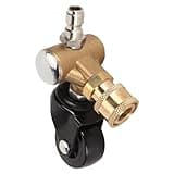 Jelquix Undercarriage Cleaner Swivel Wheel for Pressure Washer, Pressure Washer Adapter Joint Wheel Attachment with 1/4in Quick Connector for Road Cleanings Underbody Car Wash