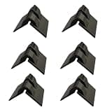 Monitor Alignment Connectors Compatible for Triple Monitor Setup, Screen Alignment Clips with Adhesive Backing for Sim Racing, Gaming and Multi-Monitor Workstations