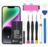 Svenirven Battery for iPhone 14, Upgraded New Battery Replacement for iPhone 14 A2882 A2649 A2881 A2884 A2883 with Professional Tools