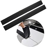 Mofason Stove Counter Gap Cover, 2 Pack Kitchen Silicone Oven Gap Filler – 25 Inches Countertop Strips Gap Guard, Easy to Clean (Black)