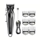 DAXXIN Hair Clippers, Hair Cutting Machine Professional Electric Trimmer Rechargeable Barber Clipper Cordless for Man Beard Shaver