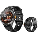 Yihou Military Smart Watch for Men Heart Rate Sleep Monitor Orange
