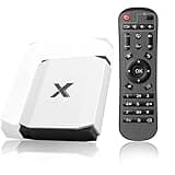 Android TV Box 4K Ultra HD, 4GB RAM 32GB ROM, Quad-Core CPU Mali-G31 GPU,Dual Band WiFi 6 & Bluetooth 5.0, USB 2.0, Smart TV Box with HDMI Cable