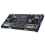 RANE FOUR Stems DJ Controller with 4 Decks, 8.5" Jog Wheels with Displays, Mixer with Internal FX, Serato DJ Pro and Pitch ‘n Time Included