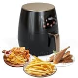 Air Fryer – A Compact Space-Saving air Fryer That Helps you Cook Delicious Meals Quickly and Easily (Black)