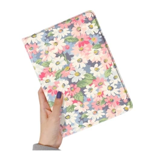 Flower Case for XIAOMI Redmi Pad 2 PRO 12.1" Case Flower Pattern Cute Floral Illustrated Printed Cover with Pencil Holder,Color 13