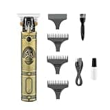 DAXXIN Hair Cutting Tool, Professional Hair Trimmer Rechargeable Hair Cutting Machine Cordless Electric T Blade Shaving Machine