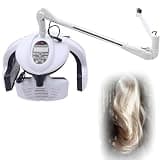 GUTYGIO Wall Mounted/Vertical Hair Dryer for Salon with Hood & Hair Steamer, Cordless Hair Dryer with Stand, Professional Hair Drying Tool for Hair Salon, Hanging Design for Space-Save Wall-Mounted