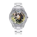 FekiLoot Watch for Men Big Face Stainless Steel Wrist Watch Personality
