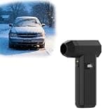 DIIOOMIEEU 1 pc Turboblower, Powerful high-Speed Handheld Snow Blower for Automobiles, 4-Speed Adjustable Power