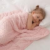 Huloo Sleep Kids Blanket,20"×30"-2lbs(Pink)