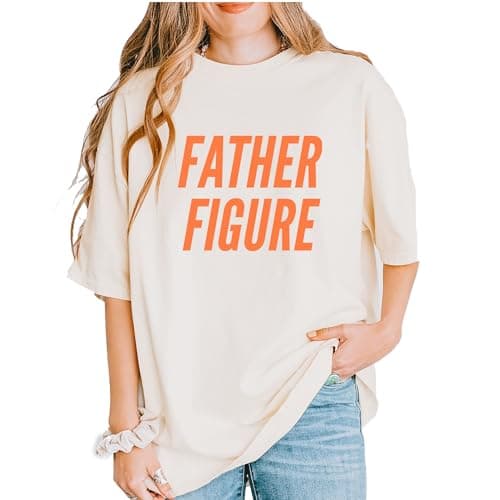 Unisex Father Figure T-Shirt XX-Large Ivory