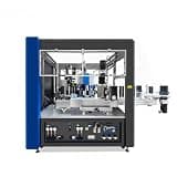 High Precision Automatic Bottle Labeling Machine, Industrial Rotary Label Applicator with Digital Control, Ideal for Cosmetic and Skincare Bottle Labeling