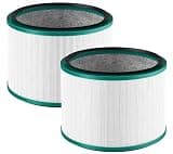 2-Packs HP01 HP02 HEPA Filter Compatible with Dyson Pure Hot Cool Link HP01 HP02 HP03 and for Dyson Pure Cool Link desk fan DP01 DP02, Compare to Part # 968125-03
