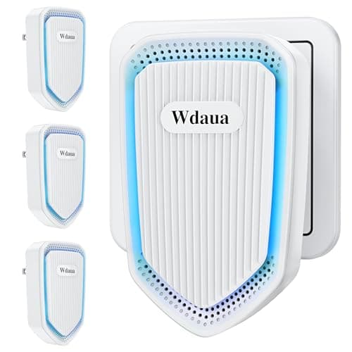 Air Ionizers Plug In Air Purifier 4 Pack Negative Ion Air Purifiers Ionizer for Home, Bedroom, Office, Basement Kitchen Odor Reducer Pets Smoke Smell