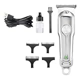 WTYBRMYO Men's Professional Hair Clippers Zero-Gap Trimmer for Barbers Only