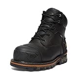 Timberland PRO Men's Boondock 6 Inch Composite Safety Toe Waterproof Industrial Work Boot, Black-2024 New, 12 Wide