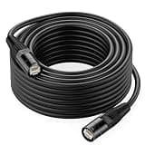 EBXYA Cat5e Ethernet Cable 10ft - Professional Shielded Cat5e Network Cable with Strong RJ45 Connectors for Stage, Audio, Video and Networking Applications, Black