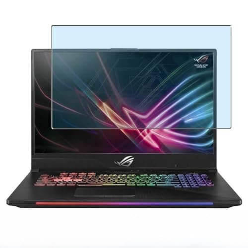 Synvy Anti Blue Light Tempered Glass Screen Protector, Compatible with ASUS ROG Strix GL704 Series gl704gw / gl704gv / gl704g / gl704gm 17.3" 9H Screen Film Protectors (Active Area Cover Only)