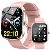 2026 Smart Watch for Women Men, 1.91" HD Screen Smartwatch Bluetooth Answer/Make Call, 110+ Sports Tracker Watch Heart Rate/Sleep Monitor/Pedometer, IP68 Waterproof Fitness Watch for Android iOS