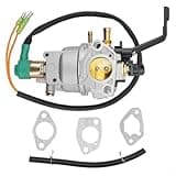 Girftong Carburetor For Firman H07553 H07552 7500 9400, Tri-Fuels Aluminum Alloy With Gasket, Replacement Part 380723515 375715509 For 439Cc Generator Engine