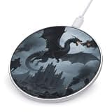 Dragon Black Wireless Charger, Fast Charging Pad