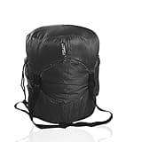 Frelaxy Compression Sack, Ultralight Sleeping Bag Stuff Sack 11L/ 18L/ 30L/45L/52L, Compression Stuff Sack - Space Saving Gear for Camping, Hiking, Backpacking (Black, S)