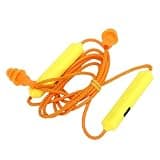 YUEHISY Noise Reduction Wireless Neckband Headphones with IPX5 Water Proof & Over 20 Hours Battery, Bluetooth Earplug Headphones with 29dB Noise Cancelling (Yellow)