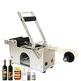 TYBJLXF 100W Semi-Automatic Round Bottle Labeling Machine for 15-120mm Label,Applicator Machine for Round Bottle
