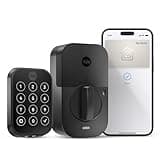 Yale Assure Lock 2 Plus Apple Home Keys, Black Keyless Entry Door Lock with Keypad for Code Entry Lock and Auto-Unlock (No Wi-Fi) Remote Access Requires Apple Home Hub via HomeKit, YRD450-N-BLE-BSP