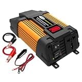 Car Power Inverter Modified Sine Wave Voltage Transformer Car Adapter Multiple Protection for Automobile RV