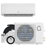 Garvee 12000 BTU Mini Split Air Conditioner,22 SEER2 Ductless Inverter AC w/ 115V, Cool Up to 750 Sq. Ft with Heat Pump System, Compatible with Alexa, White