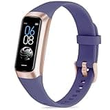 ST-CARE Fitness Tracker with Step Counter/Calories/Stopwatch, Activity Tracker, Health Tracker with Heart Rate Monitor, Sleep Tracker,1.10''AMOLED Touch Color Screen, Pedometer Watch for Women Men