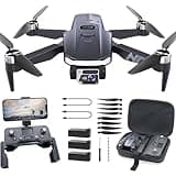 4K UHD GPS Drone with Camera for Adults N11 Pro, 90 Min 3 Battery Long Flight Time, Auto Return, Follow Me, Long Control Range, Brushless Motor, 5G FPV RC Quadcopter for Beginners